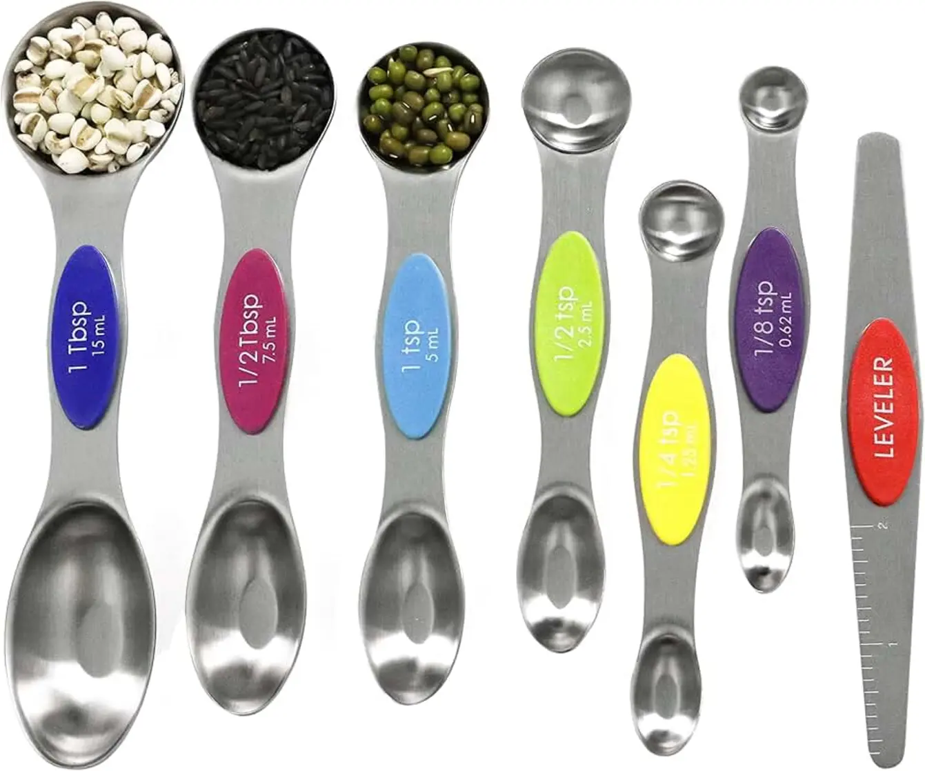 magnetic measuring spoons