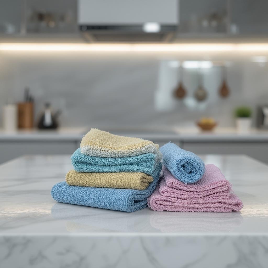 coral velvet kitchen cloths type